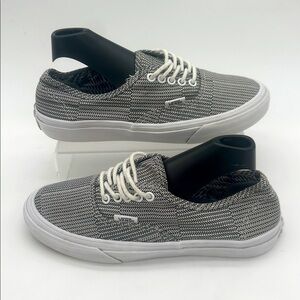 VANS TC6D Black & White Geometric Chevron Pattern Women's US 6.5 Mens 5 Shoes
